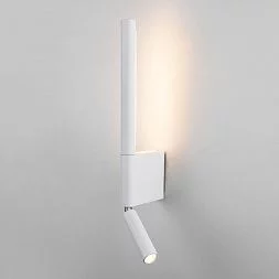 Настенный светодиодный светильник Sarca LED 3000K 40111/LED белый Elektrostandard a057583
