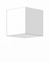 Потолочный светодиодный светильник IZAR CUBE S 330 WH LED 4000K