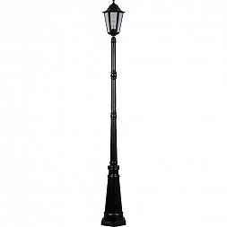 Светильник садово-парковый Feron PL6212 столб 100W E27 230V, черный