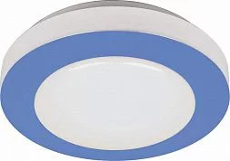 Светодиодный светильник накладной Feron AL539 тарелка 12W 6400K голубой