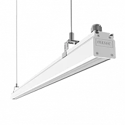 Светодиодный светильник "ВАРТОН" Mercury Mall IP54 1103x54x58 мм линза 89°x115° 57W 4000К белый RAL9003 муар