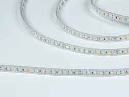 Светодиодная лента 3528, 120 LED/м, 9,6 Вт/м, 12В , IP66, Цвет: Теплый белый, 3120-12-9.6-WW-66-M  SWG