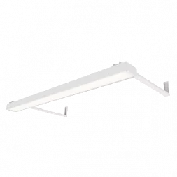Светодиодный светильник VARTON E220 для школьных досок 25 ВТ 4000 K IP40 1200х100х50 мм с призматическим рассеивателем