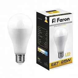 Лампа светодиодная Feron LB-100 Шар E27 25W 175-265V 2700K