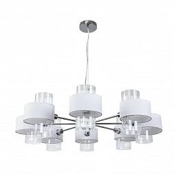 Подвесная люстра ARTE LAMP FANTASIA Хром A4076LM-8CC