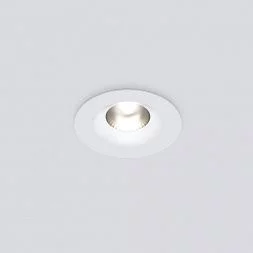 Встраиваемый светодиодный влагозащищенный светильник IP54 35126/U белый Elektrostandard a058921