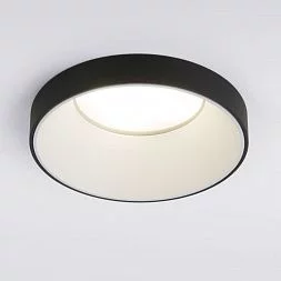 Встраиваемый точечный светильник 112 MR16 белый/черный Elektrostandard a053339
