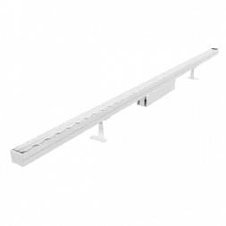 Светодиодный светильник VARTON архитектурный Regula 1500 мм 60 Вт DMX RGBW линзованный 20 градусов RAL9003 белый
