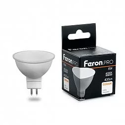 Лампа светодиодная Feron.PRO LB-1606 MR16 G5.3 6W 175-265V 4000K