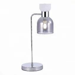Прикроватная лампа Хром/Белый,  Дымчатый E14 1*40W VENTO SLE1045-104-01