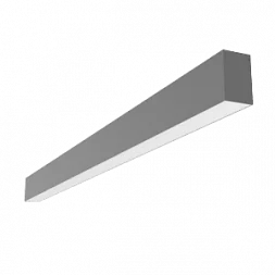 Светодиодный светильник VARTON X-line для сборки в линию 37 Вт 3000 К 1246x63x100 мм RAL9005 черный муар
