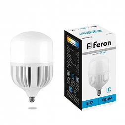 Лампа светодиодная Feron LB-65 E27 25W 175-265V 6400K
