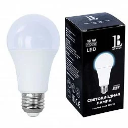Светодиодная лампа L&B E27-12W-3000K-A60_lb