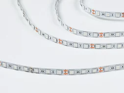 Светодиодная лента 5050, 60 LED/м, 14,4 Вт/м, 12В , IP20, Цвет: Зеленый, ECO-560-12-14.4-G  SWG