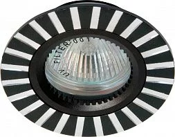Светильник встраиваемый Feron GS-M364 потолочный MR16 G5.3 черный