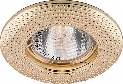 Светильник встраиваемый Feron DL6042 потолочный MR16 G5.3 золото